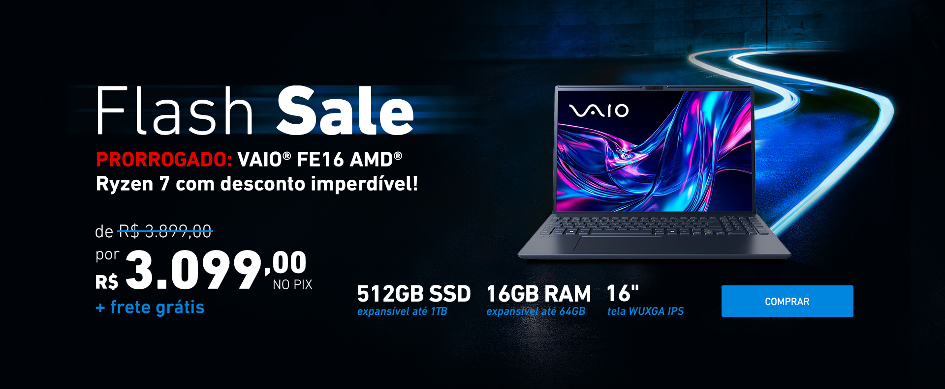 Flash Sale Prorrogada